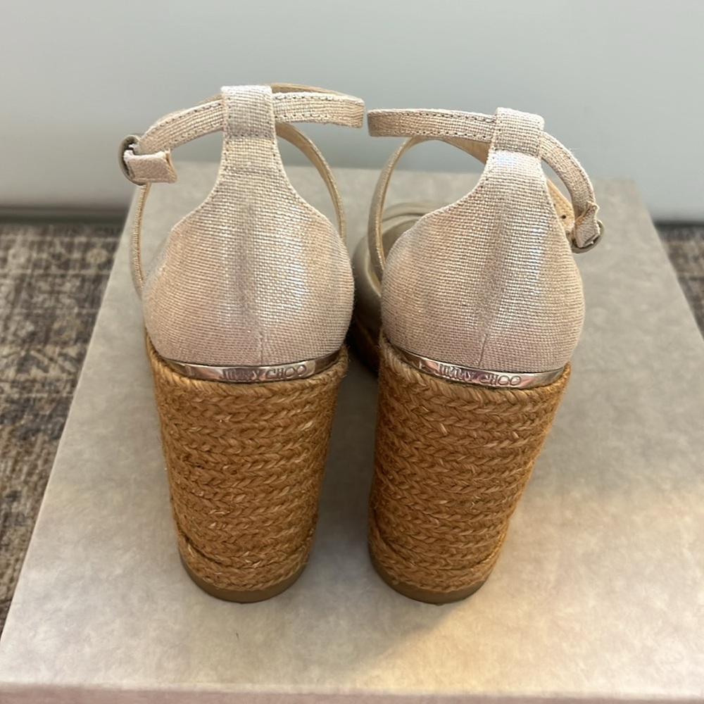 VGUC Jimmy Choo Alanah Wedge 105 - Picture 4 of 7